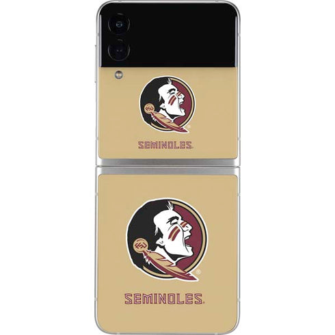 Florida State FSU Seminoles Logo Galaxy Z Flip3 5G Skin